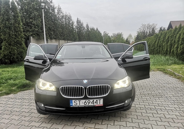 BMW Seria 5 cena 58900 przebieg: 143000, rok produkcji 2013 z Tychy małe 254